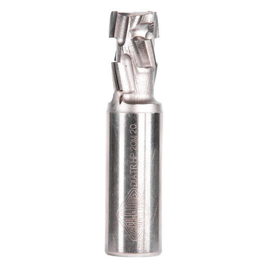 CARBITOOL 20 x 28 x 85mm Router Bit PCD Straight L-H 6+1FL 20mm-Shank DIATLHP20M20