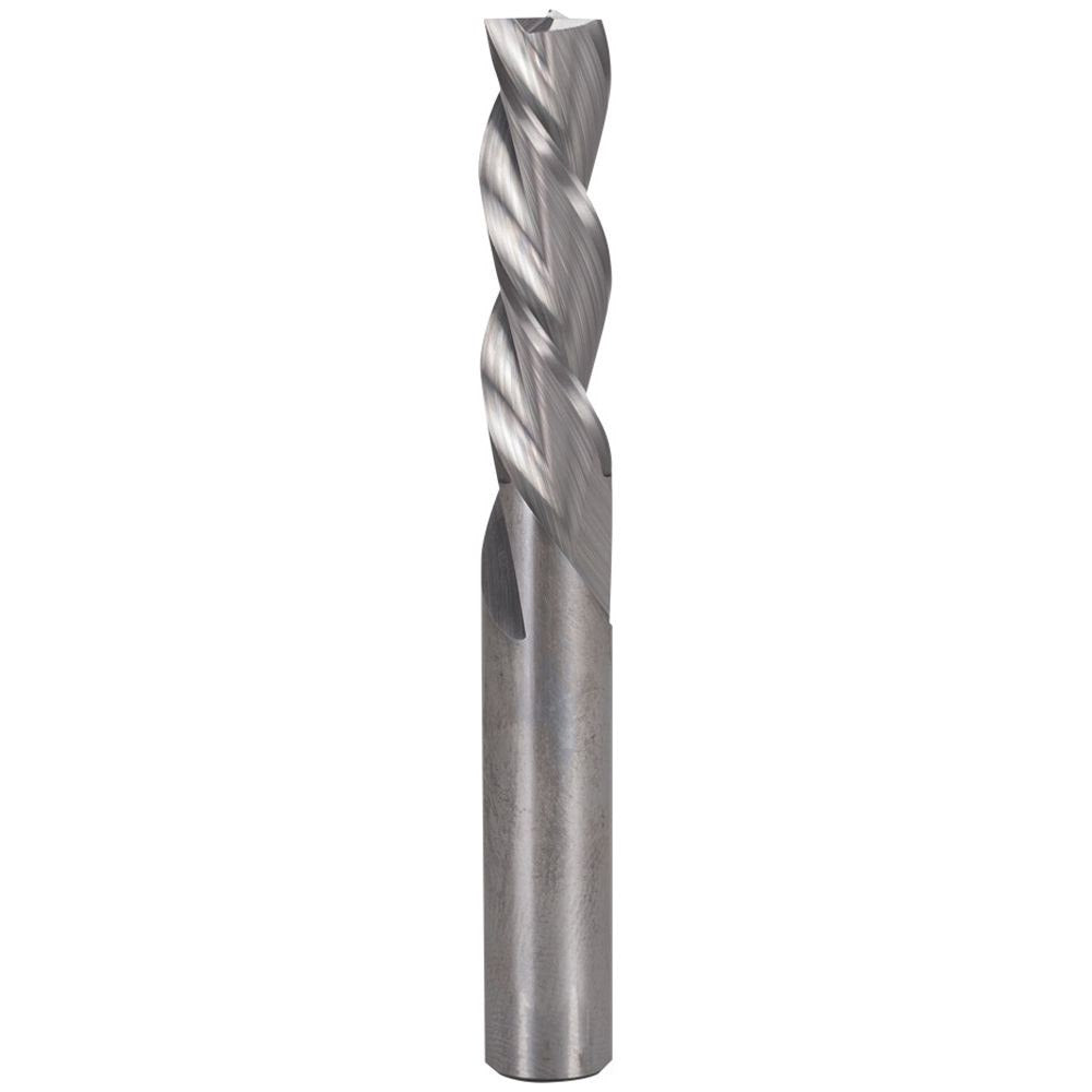 CARBITOOL 3 8inch TC Straight Down-Cut Finishing Spiral Router Bit for Wood - 3 8inch Shank T3SLW 12 3 8