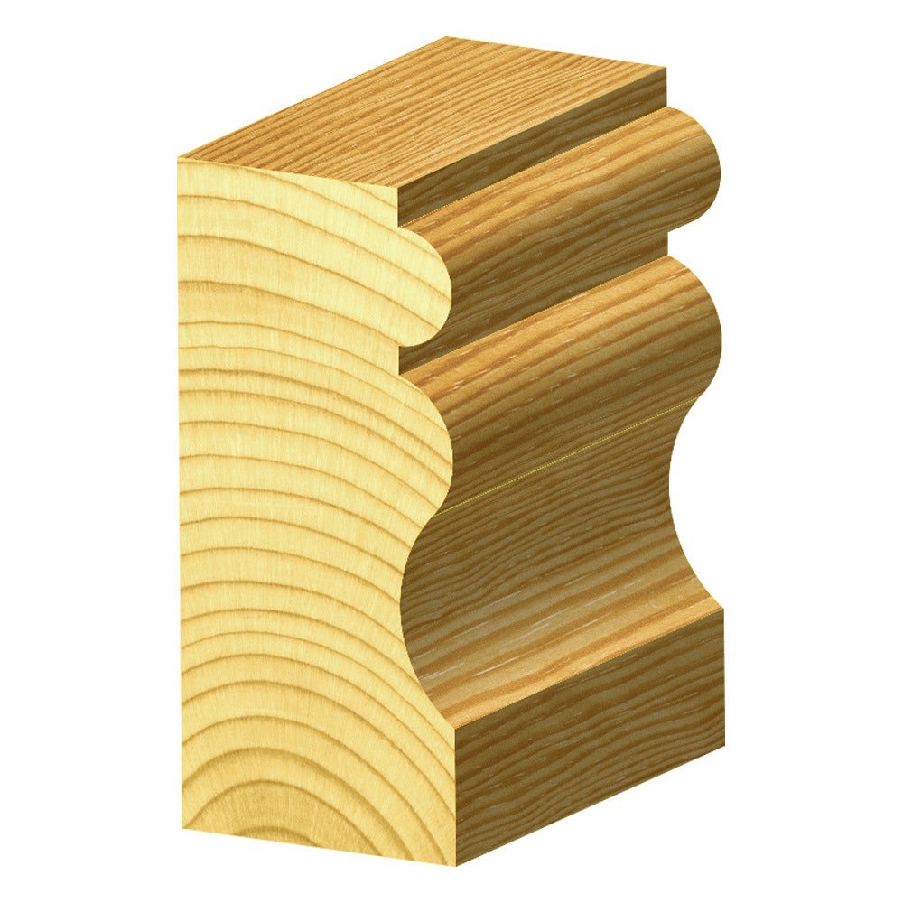 CARBITOOL Router Bit TCT Face Moulding 24mm-Diameter 1 2inch -Shank TFM 12 B 1 2