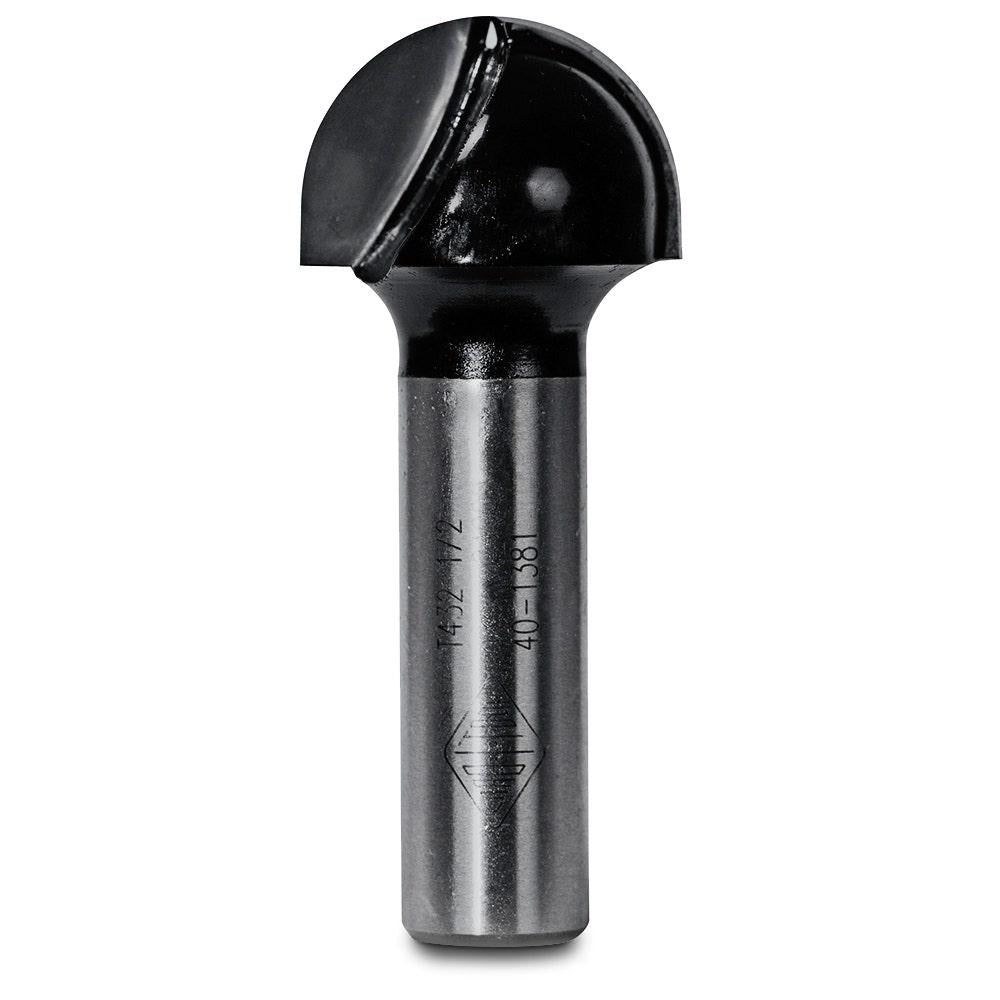 CARBITOOL Router Bit TCT Core Box 1inch -Diameter 1 2inch -Shank T 432 1 2