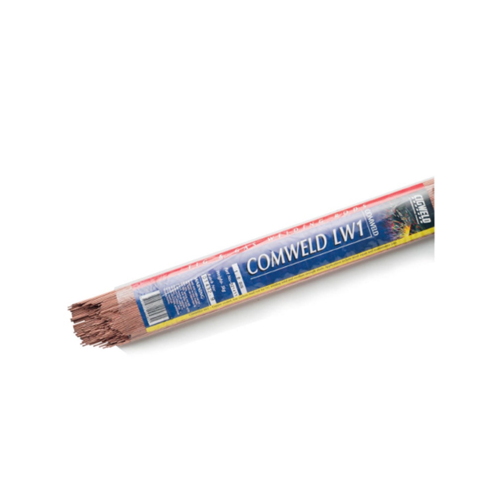 Cigweld Comweld LW1-6 Copper TIG Rod, 2.4mm - Part 321418