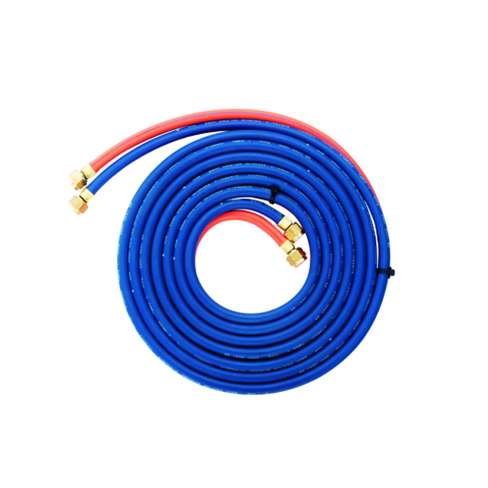 Cigweld Comet Fitted Twin Hose, Oxy-Acet, 10m, With Fittings - Part 308694