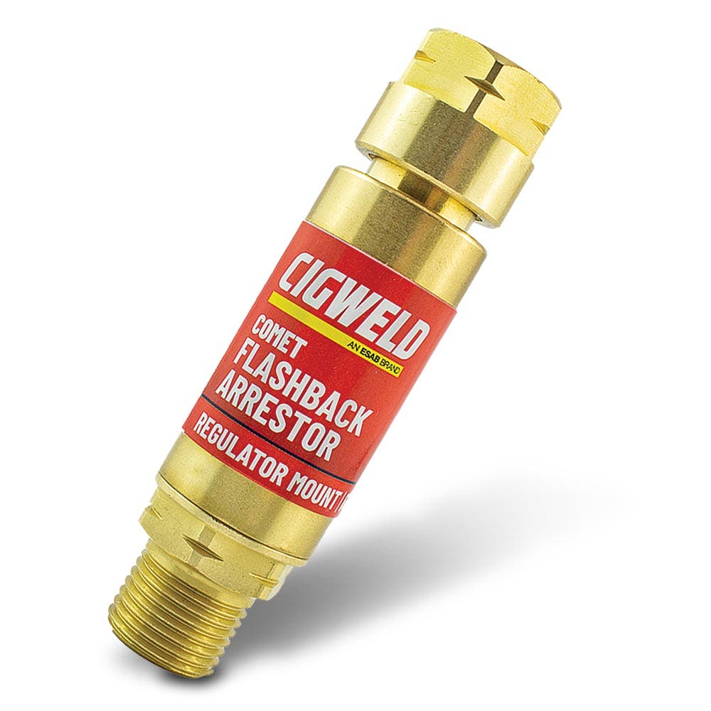 Cigweld Comet Flashback Arrestor, Reg Mount, Oxy/Fuel Set - Part 208513