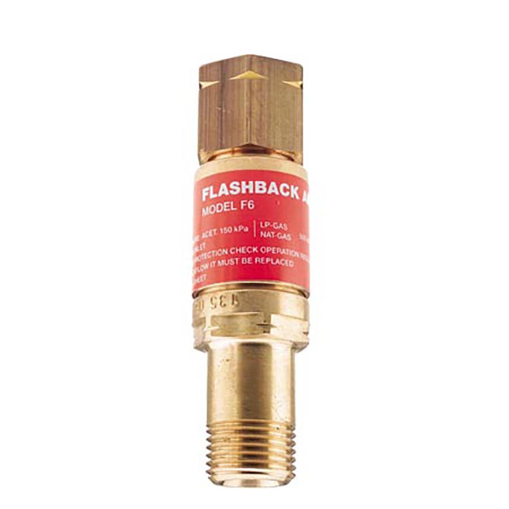 Cigweld Comet Flashback Arrestor, Acetylene, F6 - Part 308778