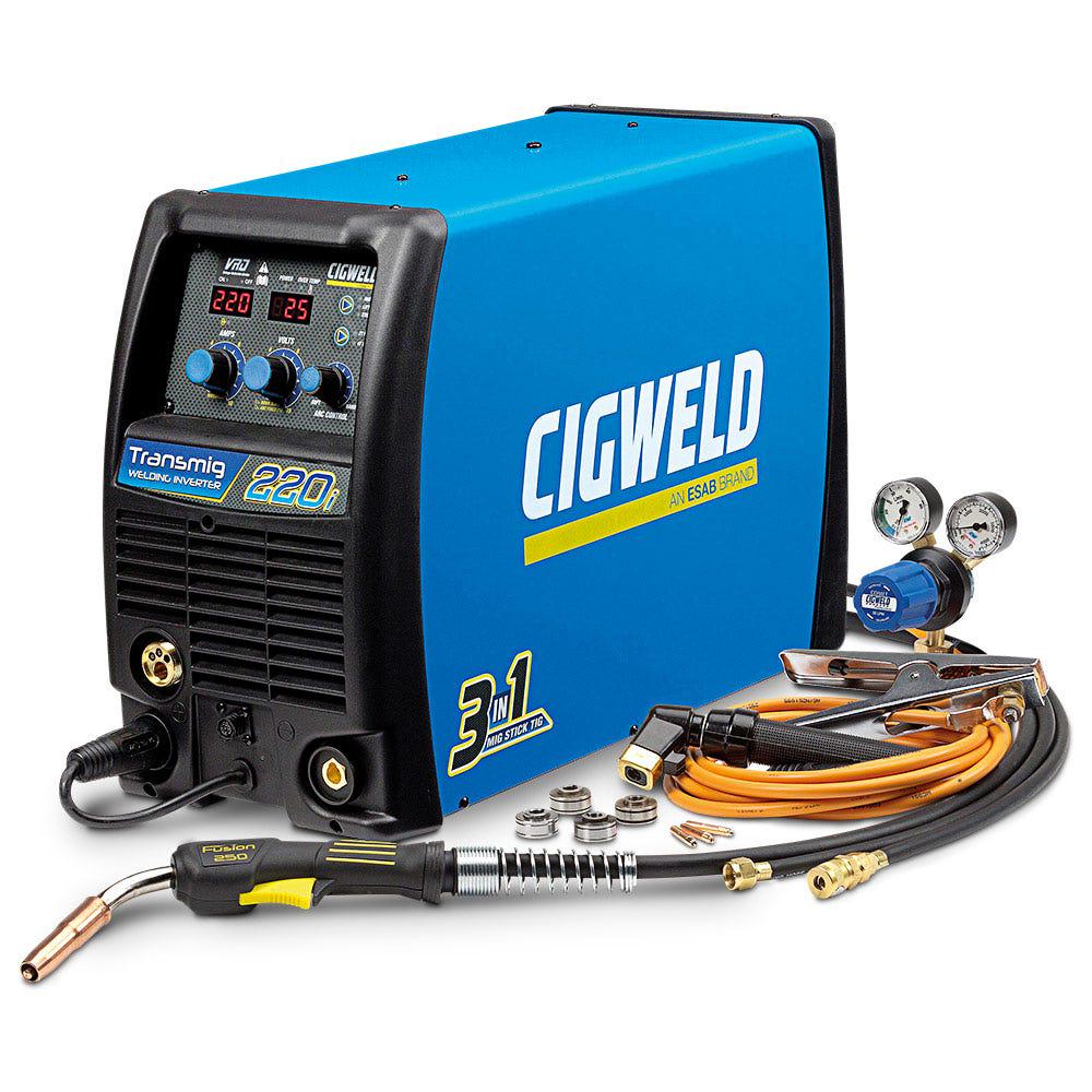 Cigweld Transmig 220i Multi-Process Welder - Part W1005220