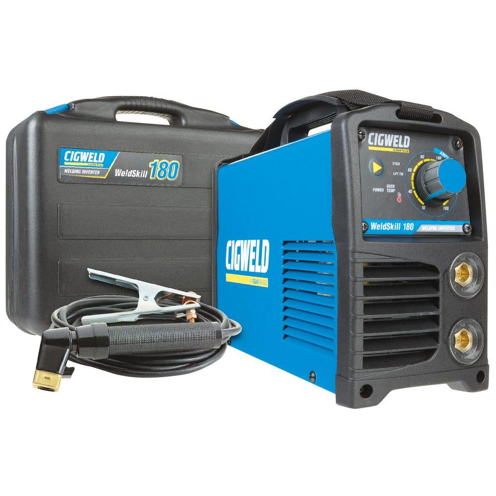 Cigweld WeldSkill 180, 15A Stick DC TIG Welder - Part W1008180