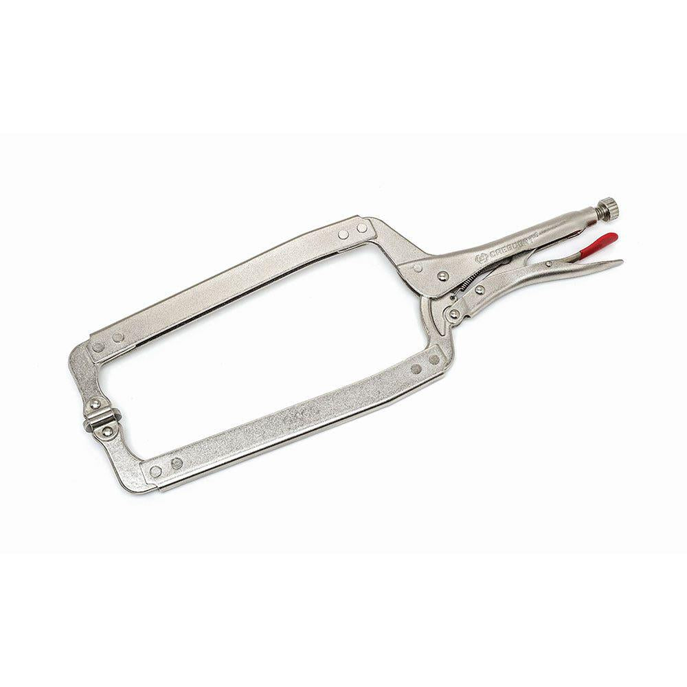 CRESCENT 450MM 18 Locking C-Clamp With Swivel Pads C18CCSN