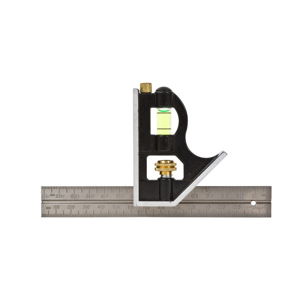 CRESCENT LUFKIN 150MM 6 Stainless Steel Square Combination LCS6