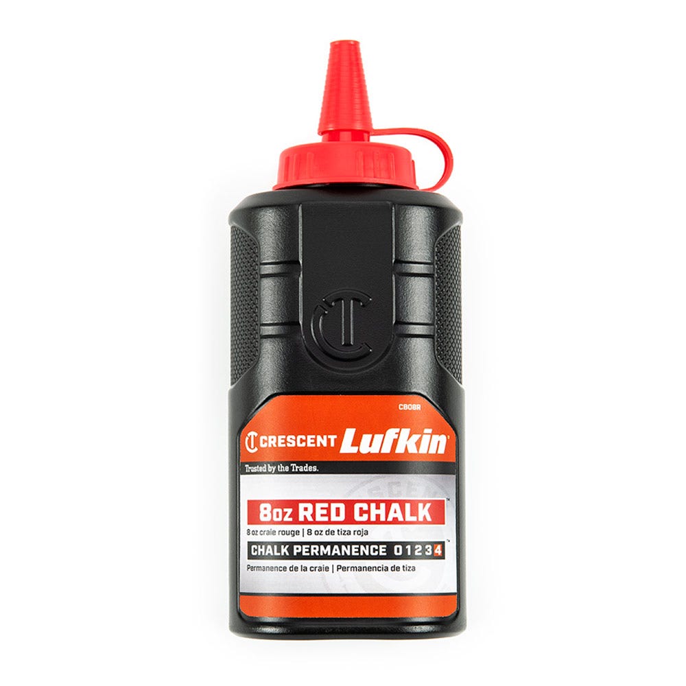 CRESCENT LUFKIN 8oz Chalk in Bottle Blue CB08R