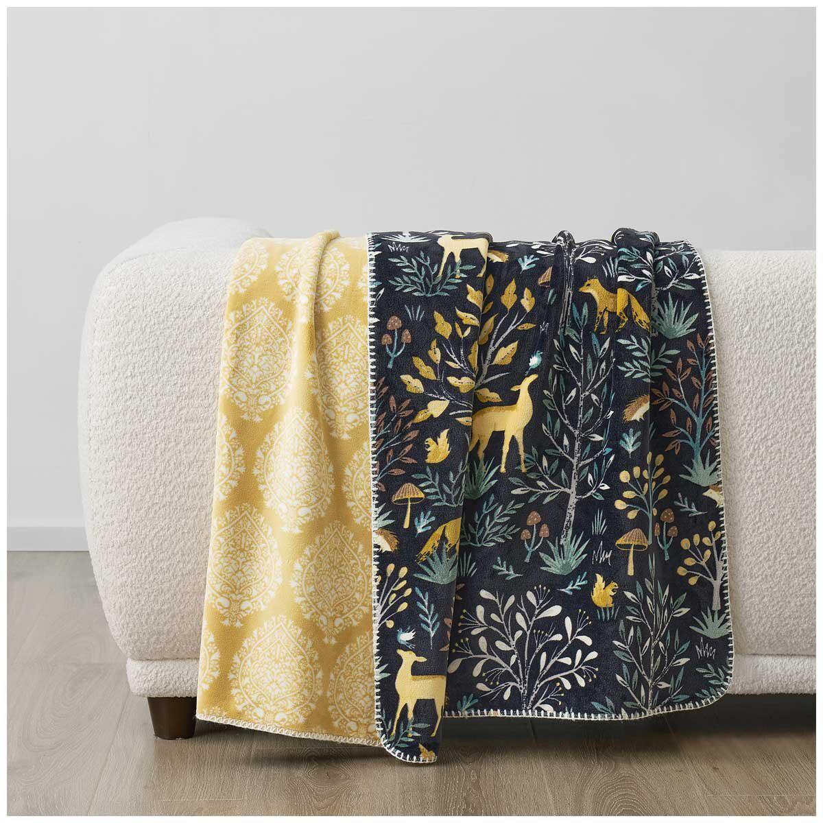 Casual Living Reversible Plush Throw 127 x 177cm Colette