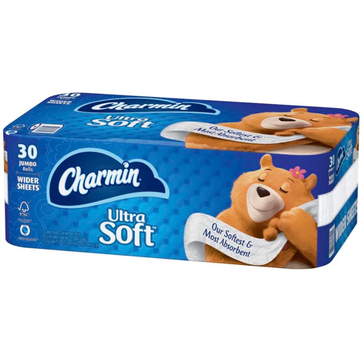 Charmin Ultra Soft Toilet Paper 30 Pack