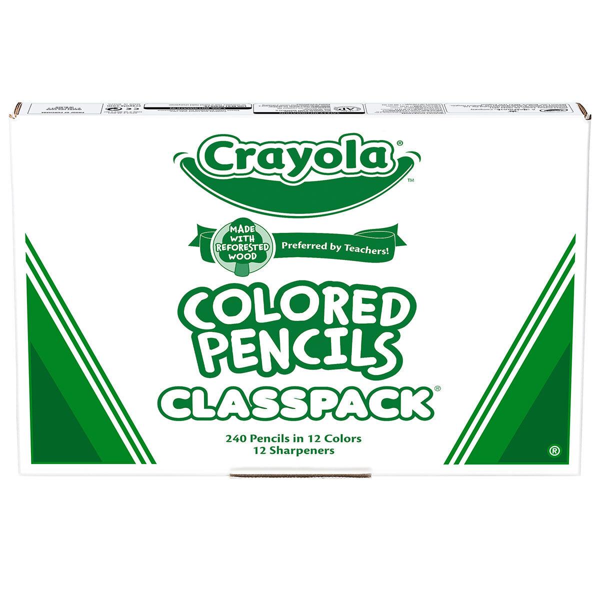 Crayola Coloured Pencils Classpack 240 Pieces