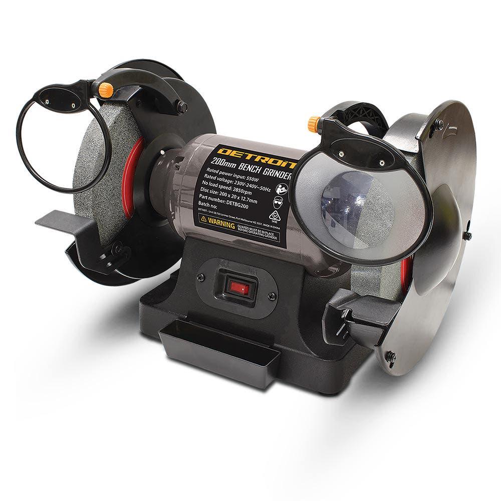 DETROIT 550W 200mm Bench Grinder DETBG200