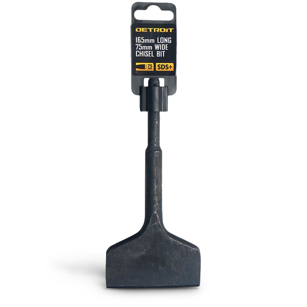DETROIT 75 x 165mm SDS-Plus Wide Flat Chisel
