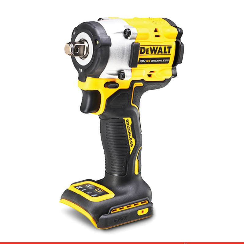 DEWALT 18V XR Brushless 1 2 Compact Impact Wrench Hog Ring Skin DCF921N-XJ