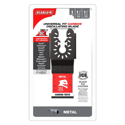DIABLO 32mm Universal Fit Carbide Multi-Tool Blade For Metal 2608F02290