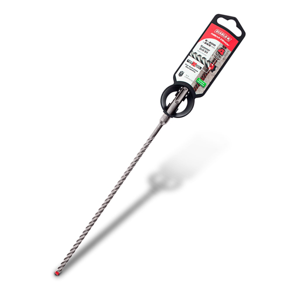 DIABLO 6 x 260mm TCT SDS Plus Rebar Demon Drill Bit 2608F03030
