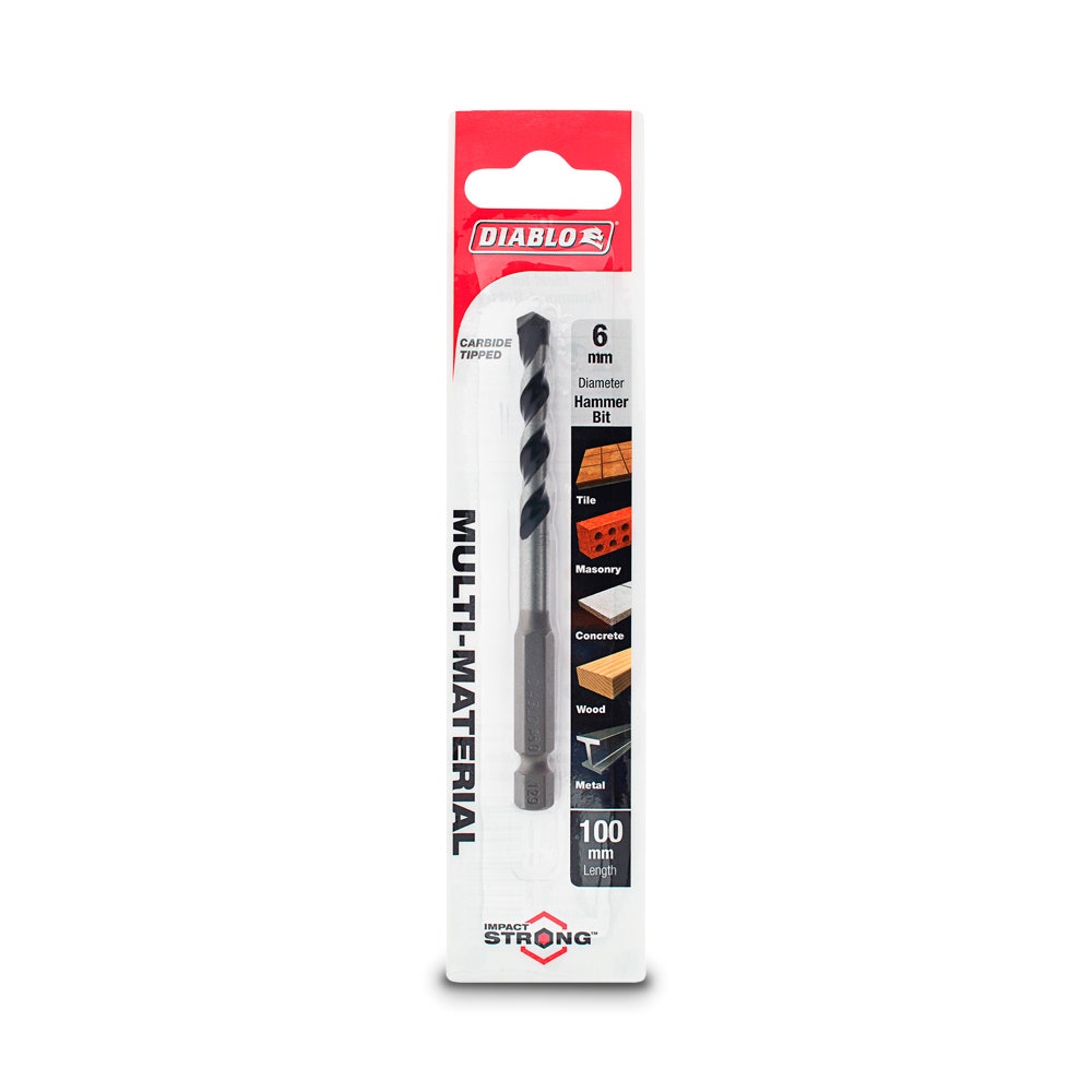 DIABLO 6 x 60 x 100mm TCT Multi-Construction Drill Bit 2608841936