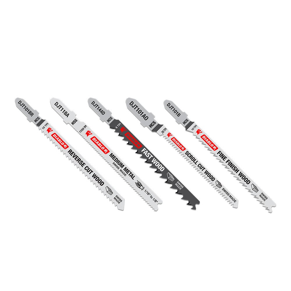 DIABLO Wood and Metal Set 5-Piece 2608F02262