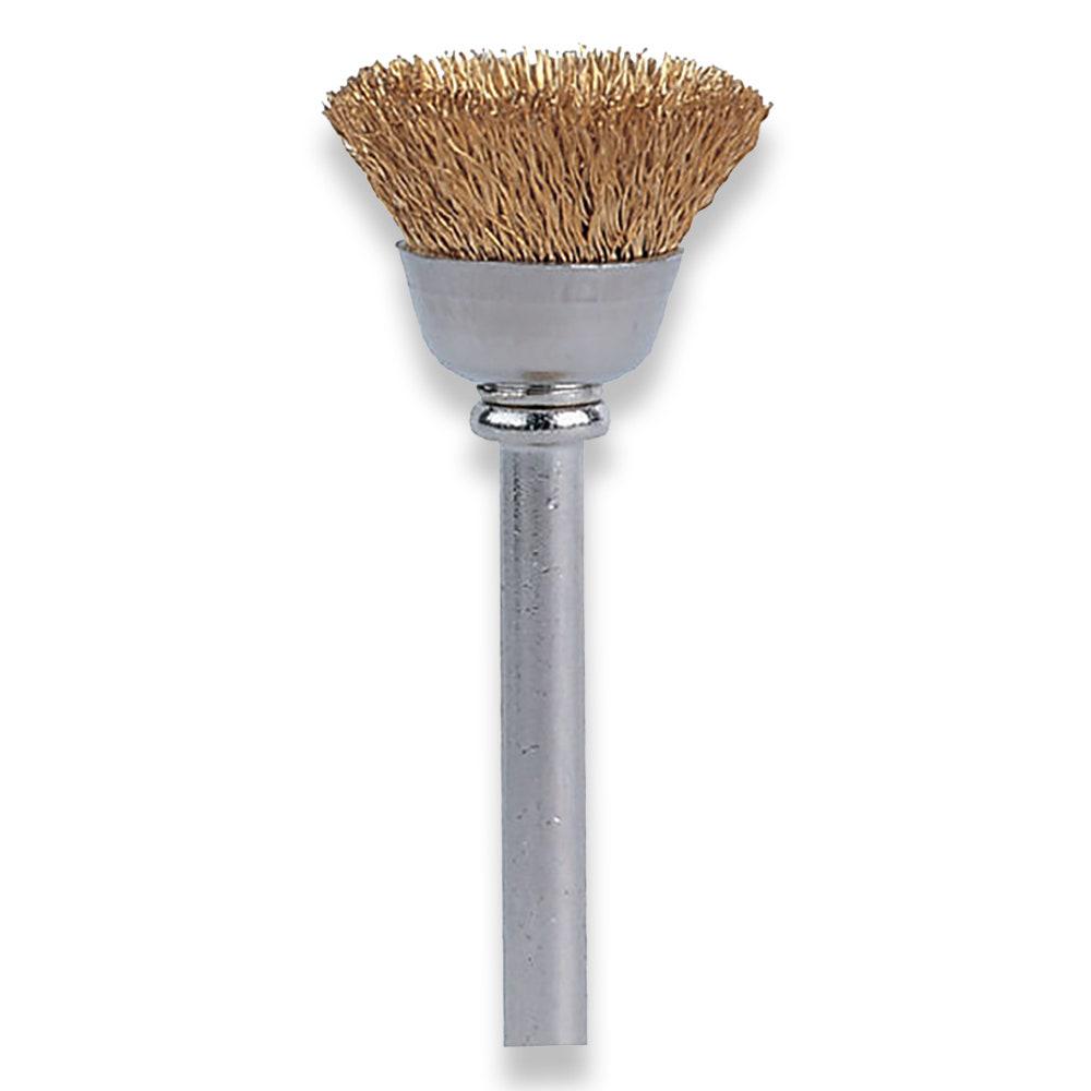 DREMEL 13mm Round Brass Brush (536-2) 2 - Piece 26150536AB