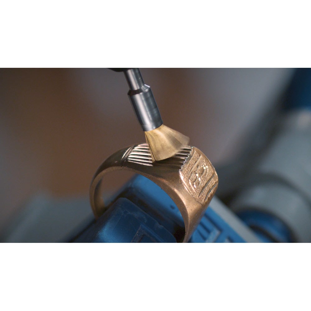 DREMEL 3.2mm Brass Brush (537-2) 2 - Piece 26150537AA