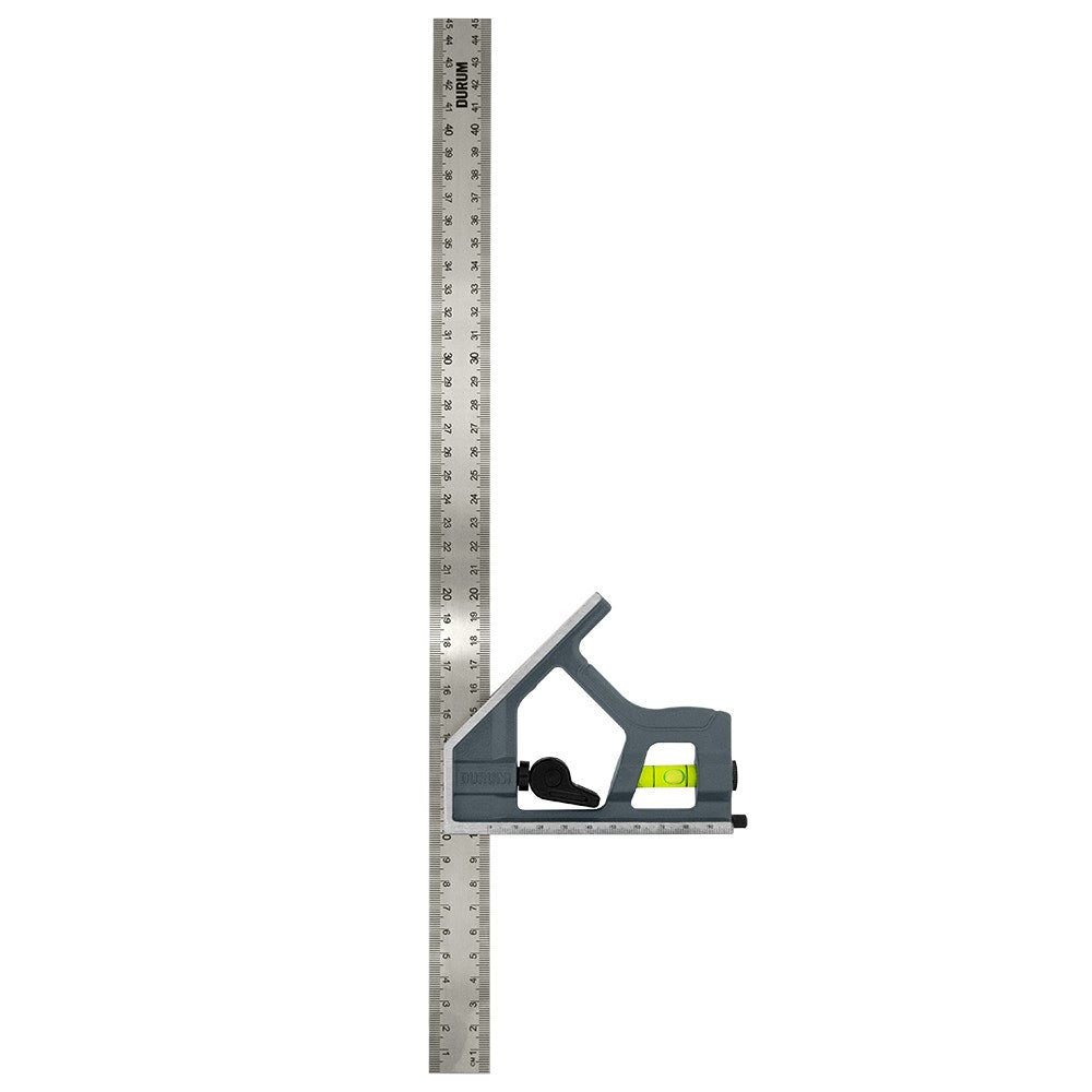 DURUM Quickdraw 450mm Combination Square Metal DB10105