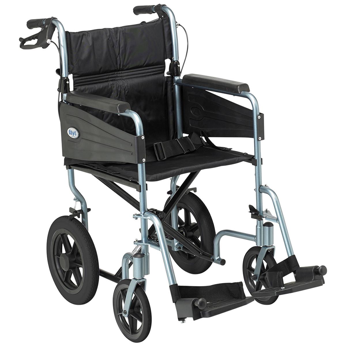 Days Escape Blue Wheel Chair Transit Attendant Propelled