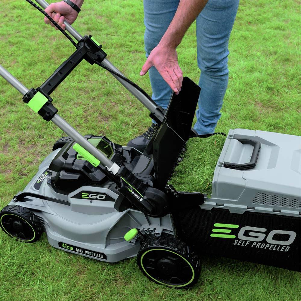 EGO 56V Brushless 47cm 1 x 5.0Ah Self-Propelled Lawn Mower Kit LM1903ESP