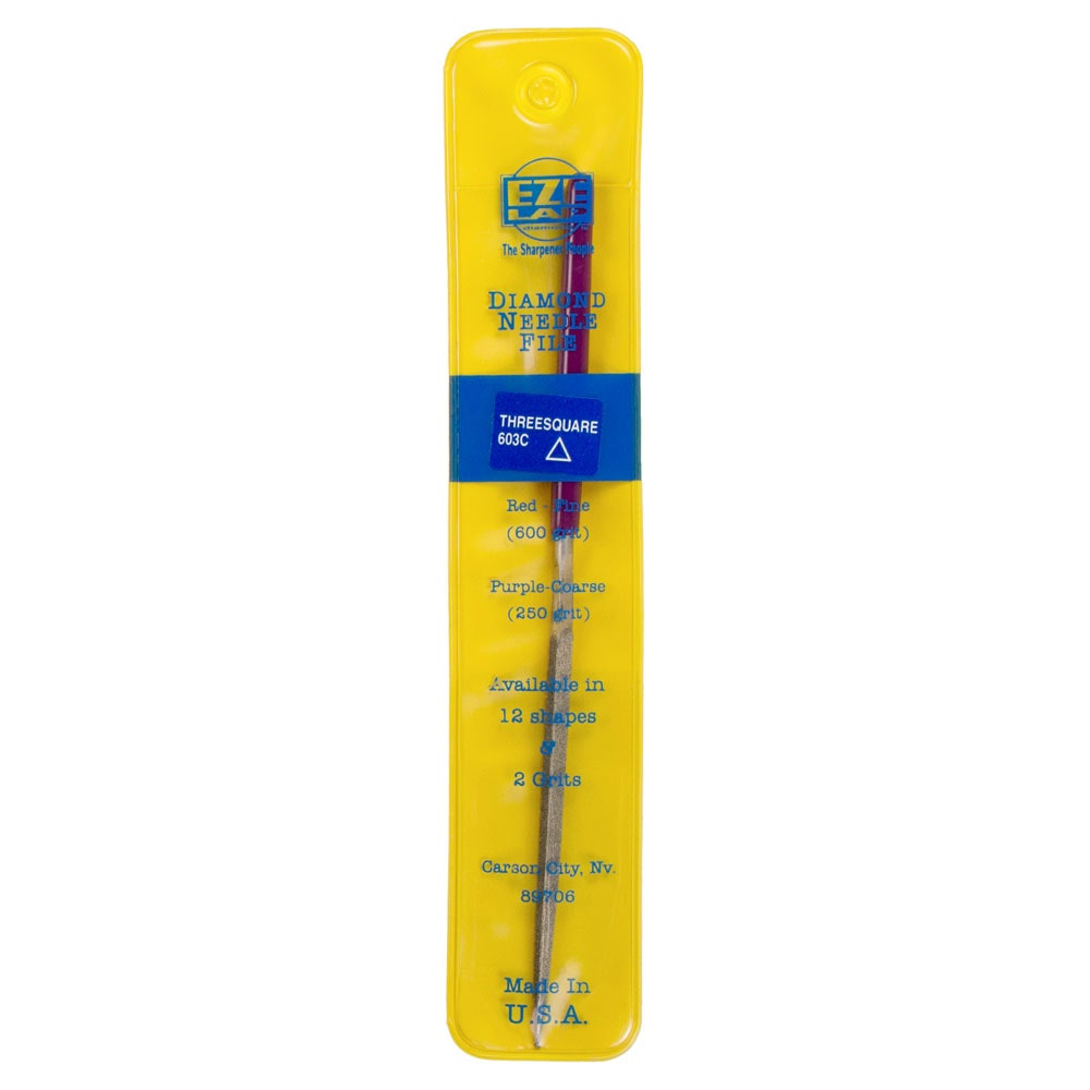 EZELAP 140mm Diamond Triangular Coarse Needle File 603C