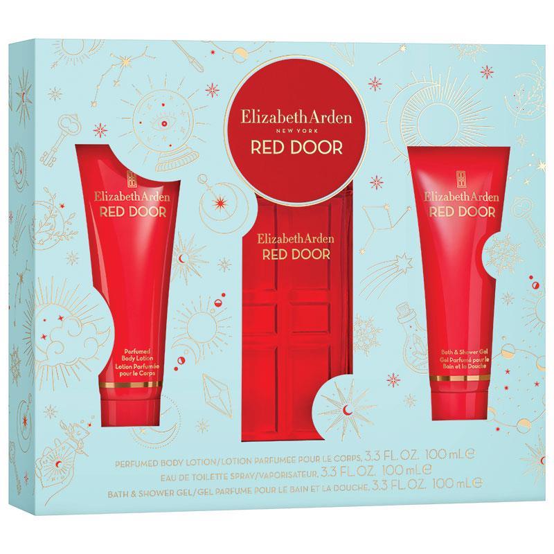 Elizabeth Arden Red Door Eau de Toilette 100ml 3 Piece Set