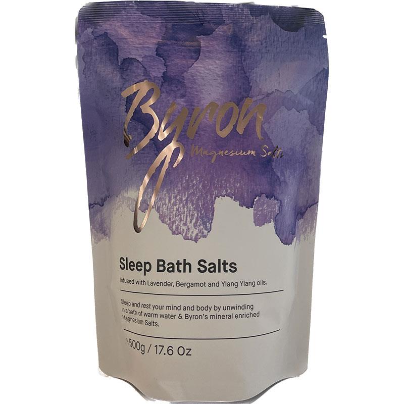 Byron Sleep Magnesium Bath Salts with Lavender & Bergamot – 500g