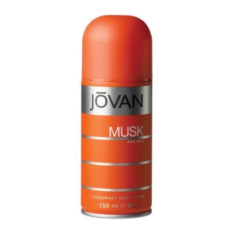 Jovan Musk Body Spray for Men – Long-Lasting Deodorant