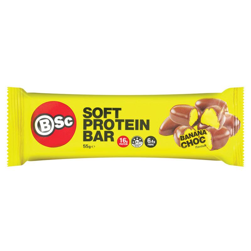 BSc Soft Protein Bar - Banana Choc (55g)