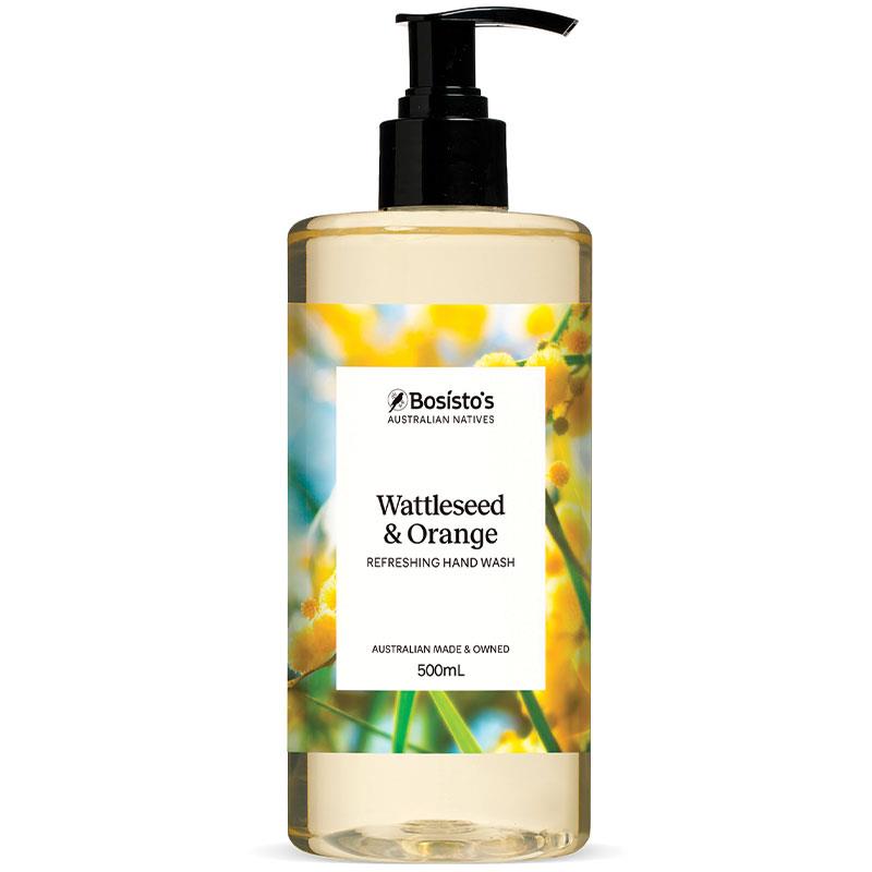 Bosistos Wattleseed & Orange Hand Wash - 500mL