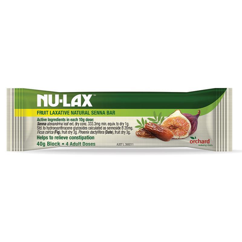 Nulax Bar 40g - Natural Relief from Constipation