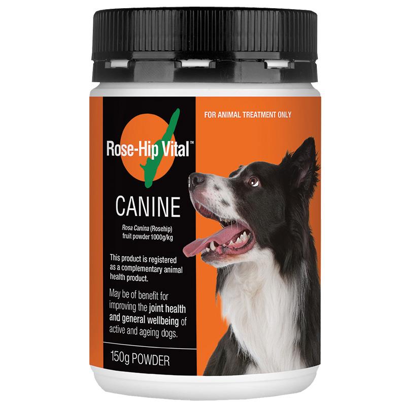 Rose-Hip Vital Canine 150g - Natural Joint Supplement for Dogs