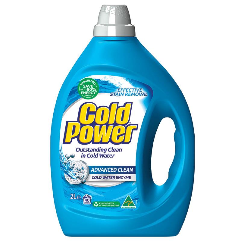 Cold Power Advanced Clean Liquid Laundry Detergent 2 Litres