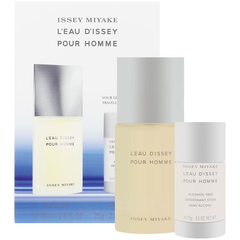 Issey Miyake for Men Eau de Toilette 75ml & Deodorant Stick 2 Piece Set