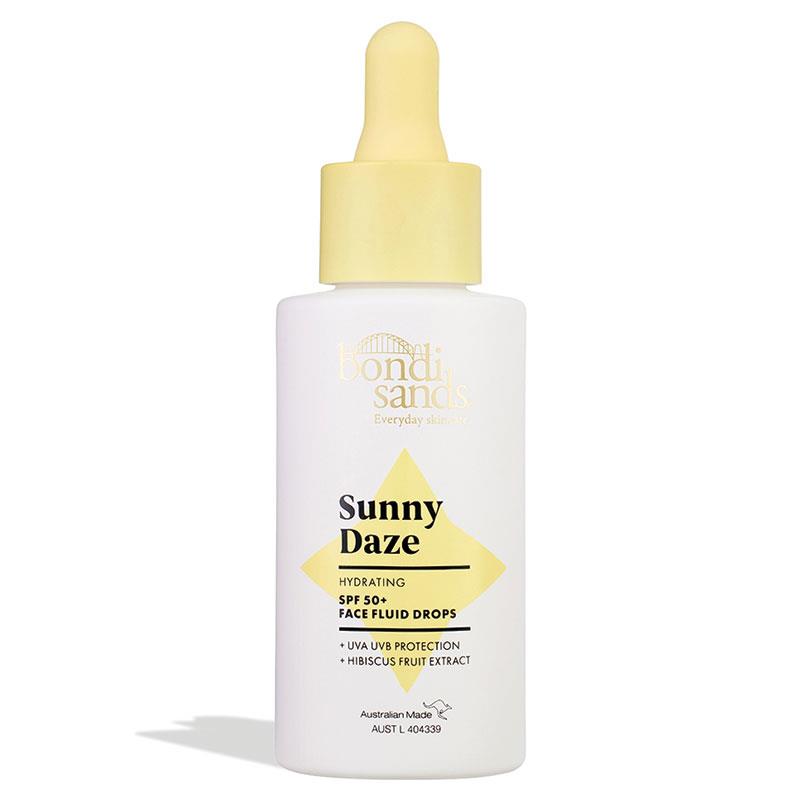 Bondi Sands Sunny Daze Hydrating SPF 50+ Face Fluid Drops 30ml