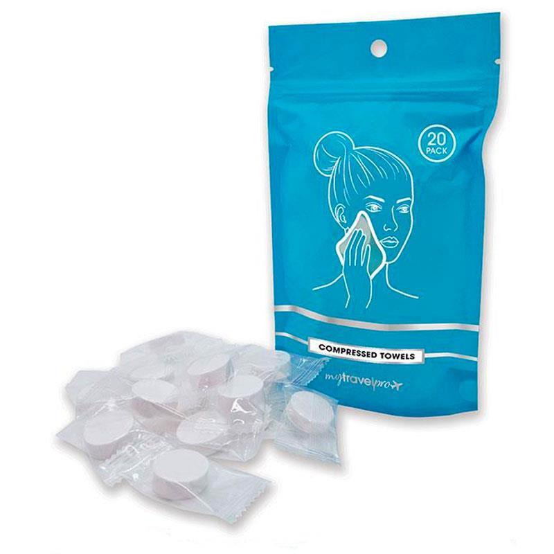 MyTravelPro Compressed Towels - 20 Pack