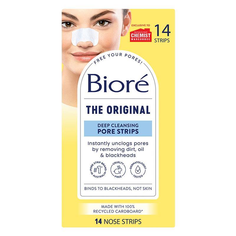 Biore Original Pore Strips - 14 Value Pack for Deep Cleansing