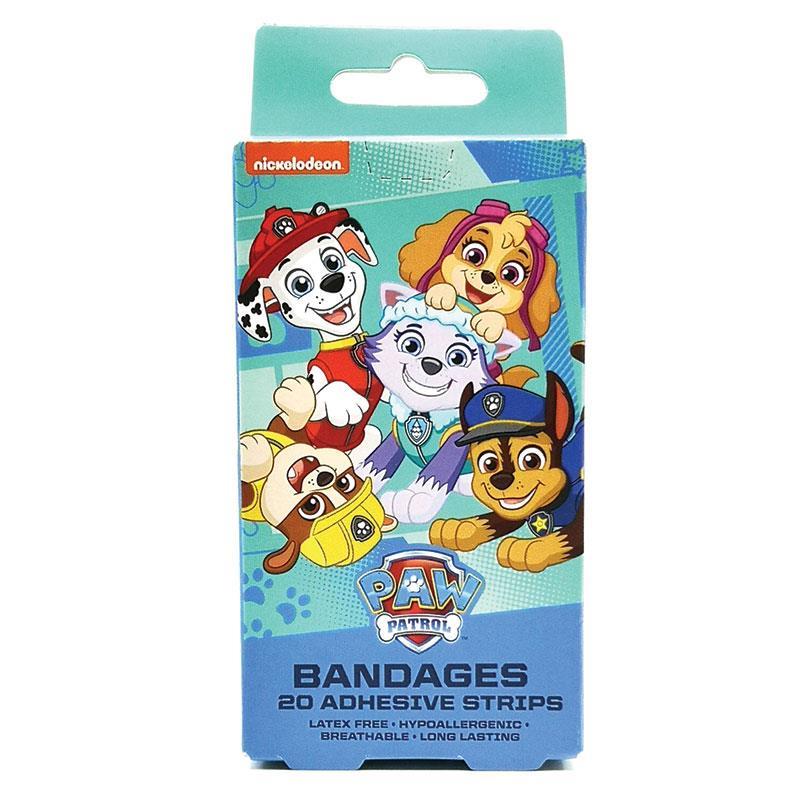 Paw Patrol Kids Bandages 20 Pack - Fun and Functional