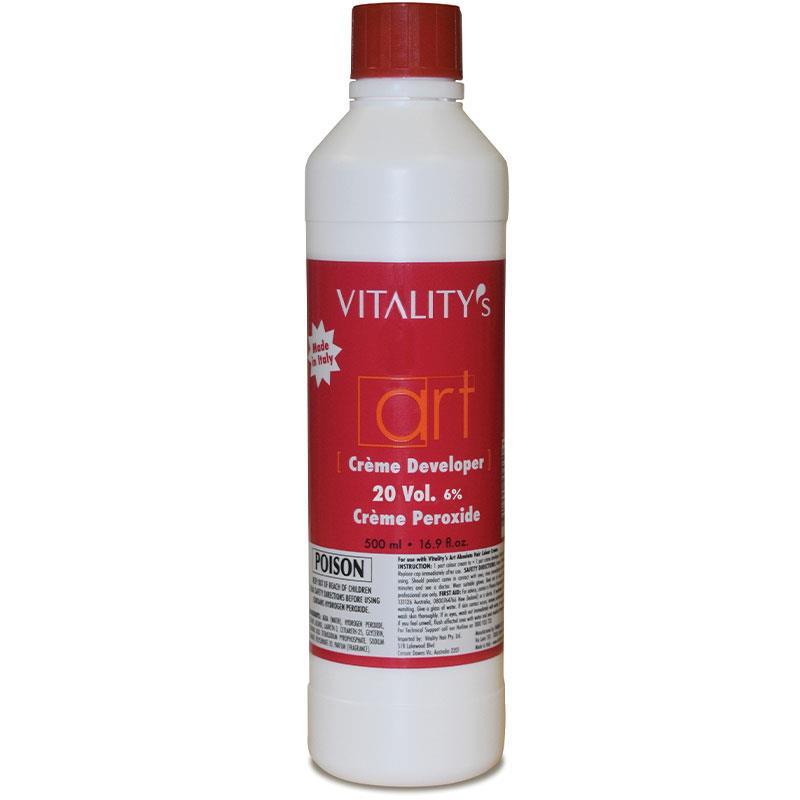 Vitality Creme Peroxide Developer 20 Vol 500ml