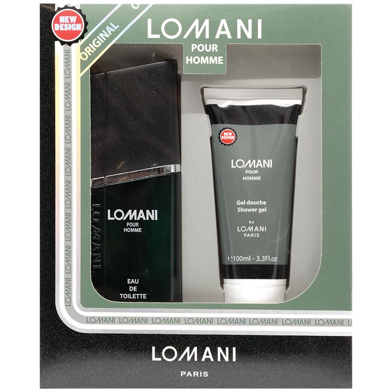 Lomani Eau de Toilette 100ml + Shower Gel - 2 Piece Set