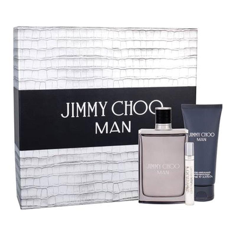 Jimmy Choo Man Eau de Toilette 100ml 3 Piece Set