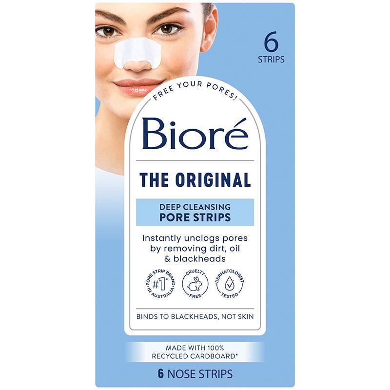 Biore Deep Cleansing Pore Strips 6 Original
