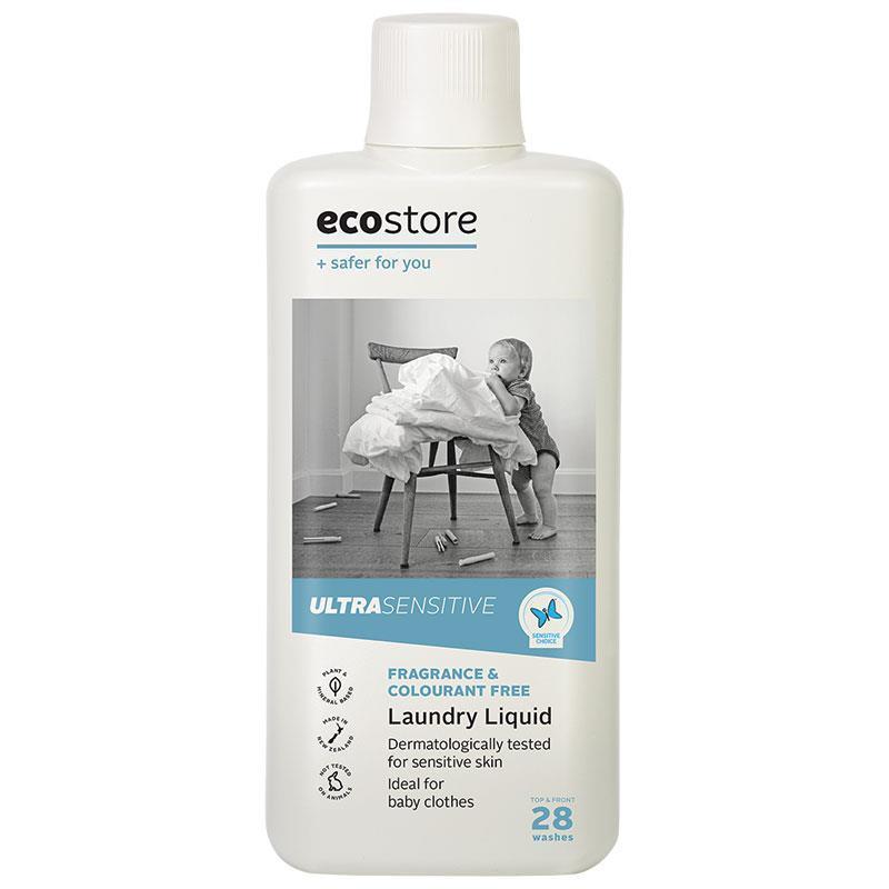 Ecostore Laundry Liquid Ultra Sensitive 1L - Gentle Cleaning for Sensitive Skin