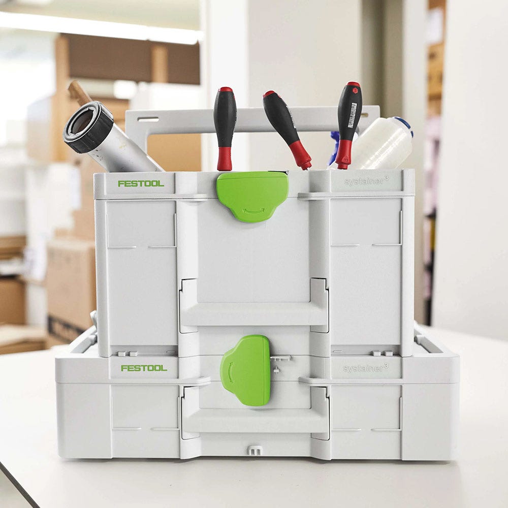 FESTOOL 508 x 296 x 137mm TBL 137 Tool Case Systainer3 - Large 204867