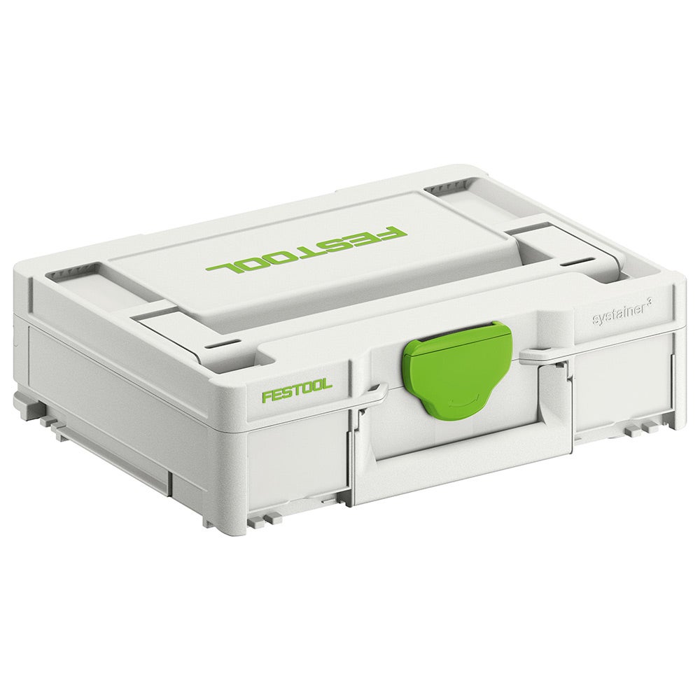 FESTOOL Systainer3 SYS 1 SYS3M112 Medium 112mm x 396mm Storage Box 204840
