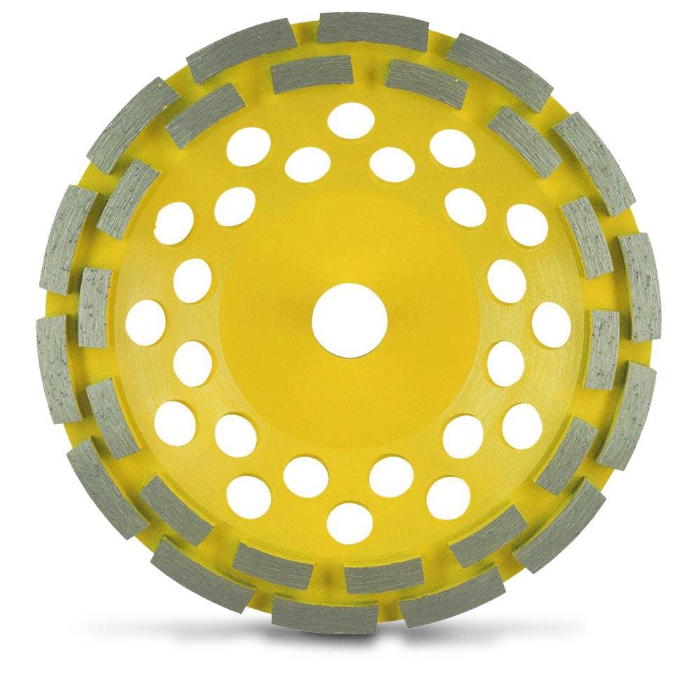 FLEXOVIT 180mm Diamond Grinding Cup Double Row